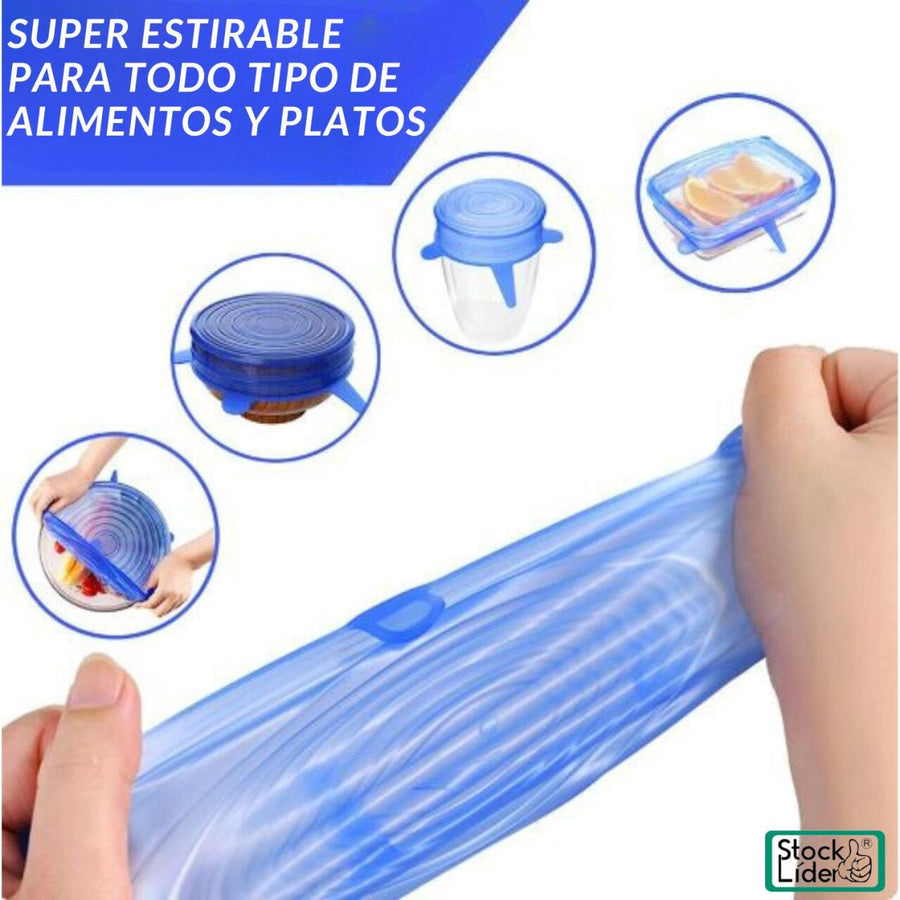Tapa silicona multiusos para conservar mejor