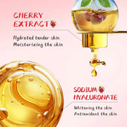 Mascarilla facial hidratante de cereza
