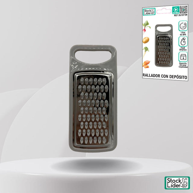 Rallador con depósito para cocina limpia