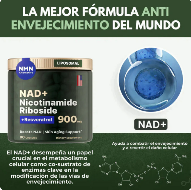 NAD+ Complex liposomal | Energía celular