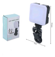 Luz LED vídeo portátil para foto y streaming