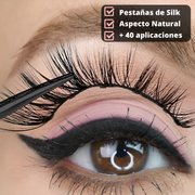 Pestañas postizas autoadhesivas reutilizables