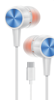 Auriculares Tipo C con micrófono HD