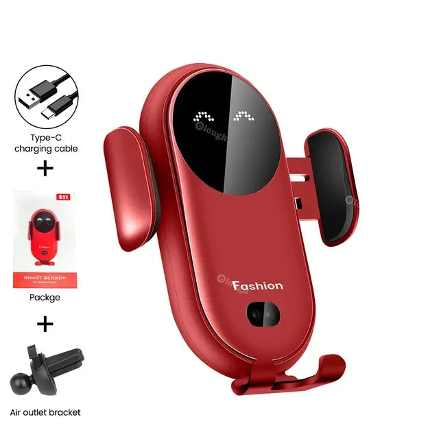 Adaptador Soporte Móvil para Coche Qi
