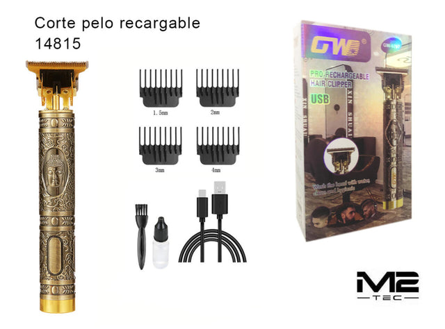 Cortapelos recargable con peines guía