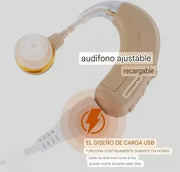 Audífono Amplificador XB-202 recargable