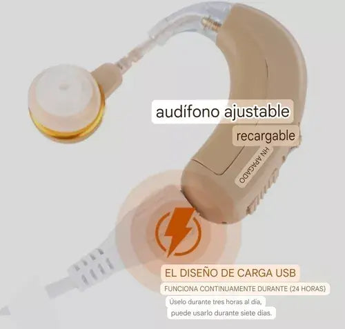 Audífono Amplificador XB-202 recargable