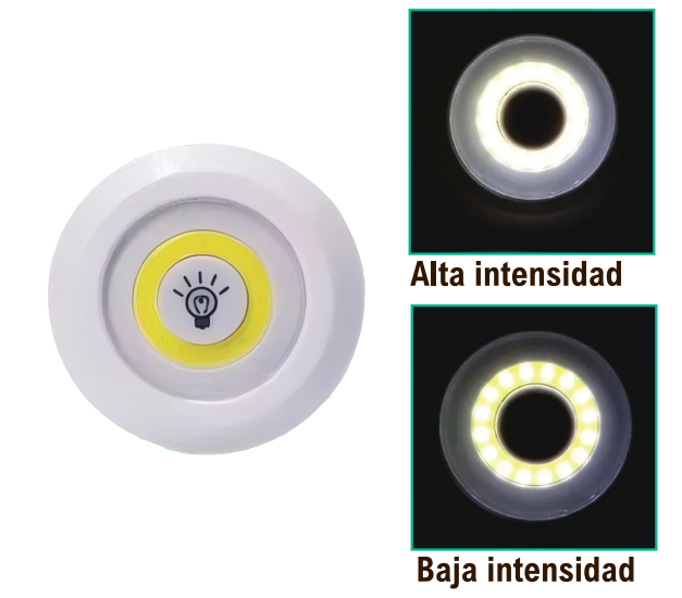 Lámparas LED COB con mando para hogar