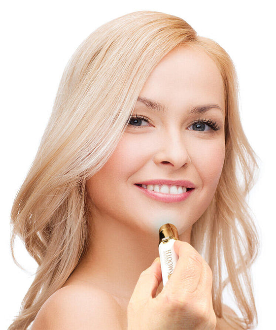 Depiladora facial compacta sin dolor