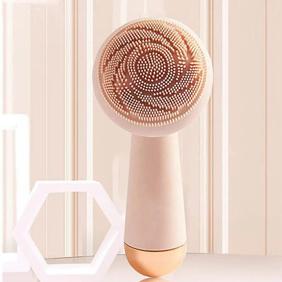 Cepillo facial recargable de limpieza y masaje