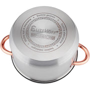 Batería de cocina 12 piezas inducción rosa