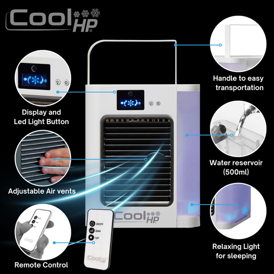 Cooler HP con mando a distancia portátil