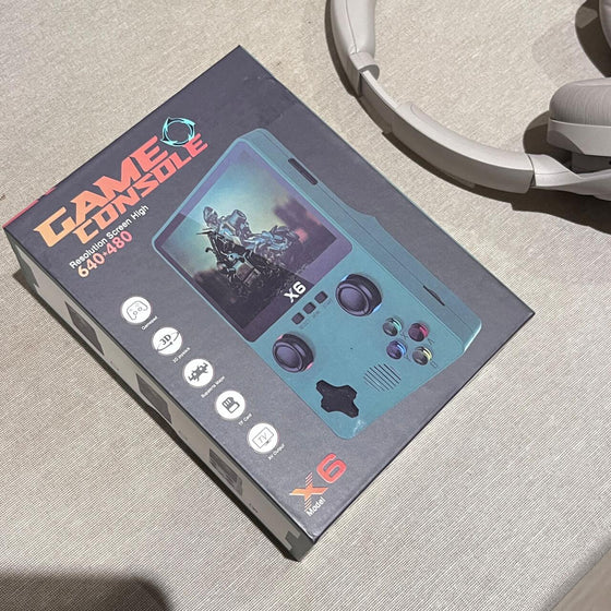 Consola X6 retro portátil con 10000 juegos