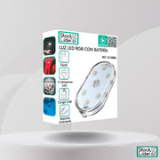 Luz LED para coche táctil y compacta