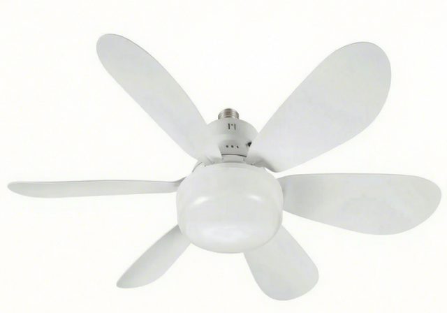 Ventilador de techo LED retráctil