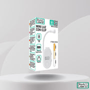 Mini luz con clip USB ajustable