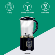 Batidora de vaso portátil USB recargable