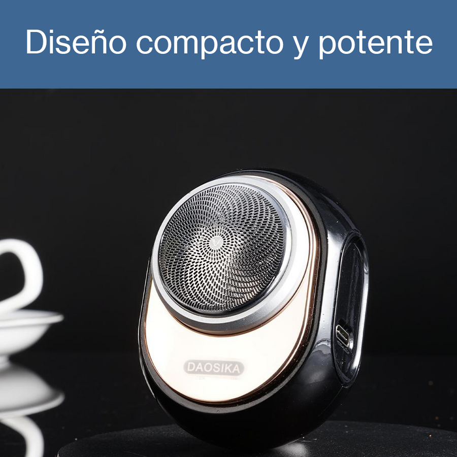 Afeitadora Mini Recargable para Viaje