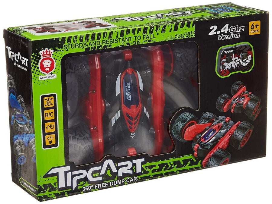 Coche TipCart radiocontrol 360 con luces