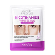 Mascarilla facial con nicotinamida