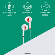 Auriculares con micrófono minijack