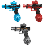 Pistola de agua con batería recargable