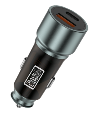 Cargador coche USB y Tipo C rápido