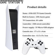 Consola retro GS5 para TV con 200 juegos
