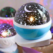 Proyector giratorio estrellas y luna