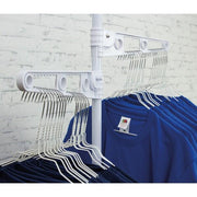 Perchero extensible de ropa ajustable