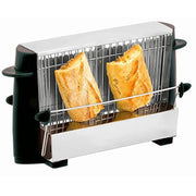 Tostador multipan vertical de acero inoxidable
