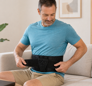Faja lumbar con almohadilla 3D ajustable