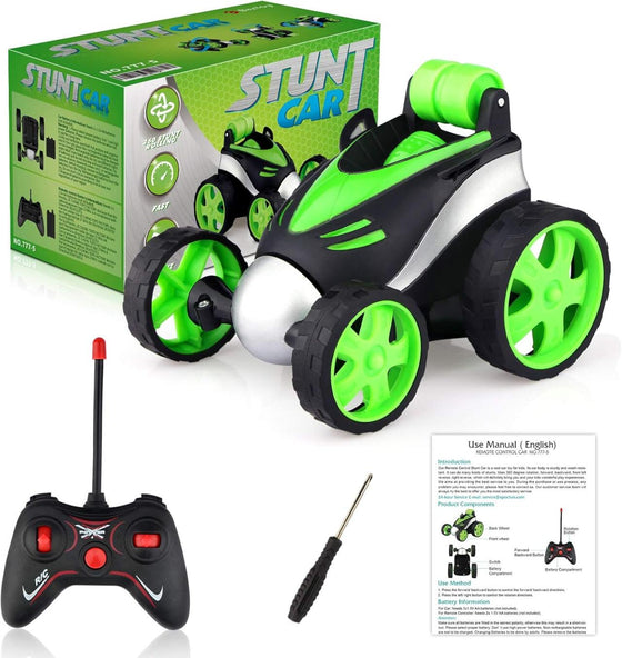 Coche teledirigido acrobático para niños