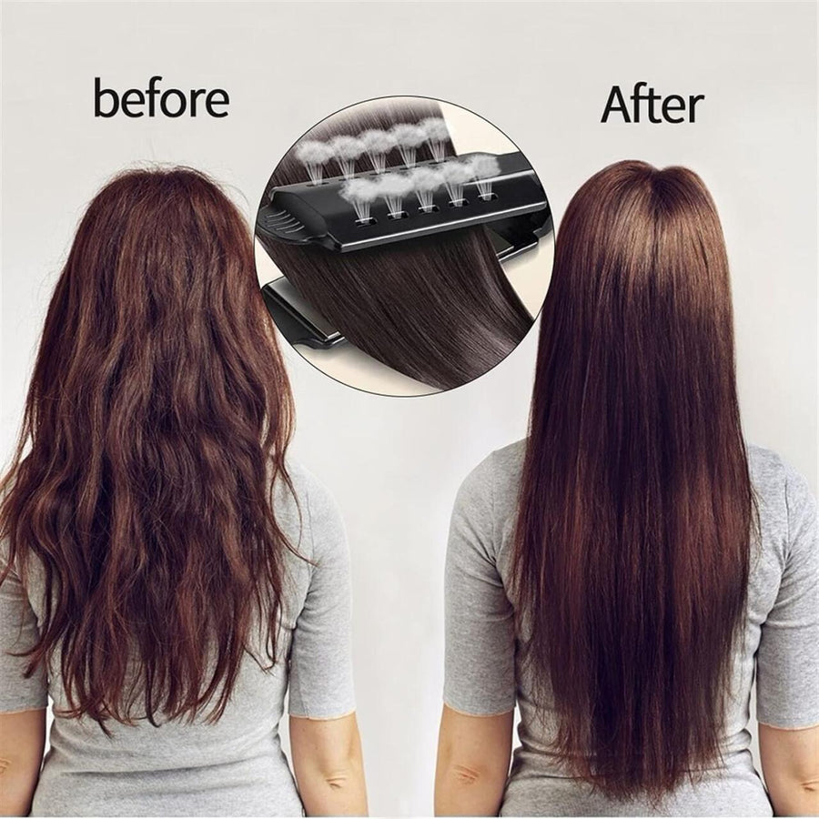 Plancha de pelo ancha de pinza