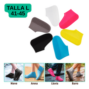 Cubrezapatos impermeables de silicona