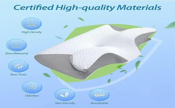 Almohada cervical viscoelástica ergonómica