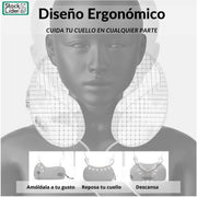 Cojín masajeador de cuello shiatsu