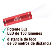 Linterna LED compacta para casa y exterior