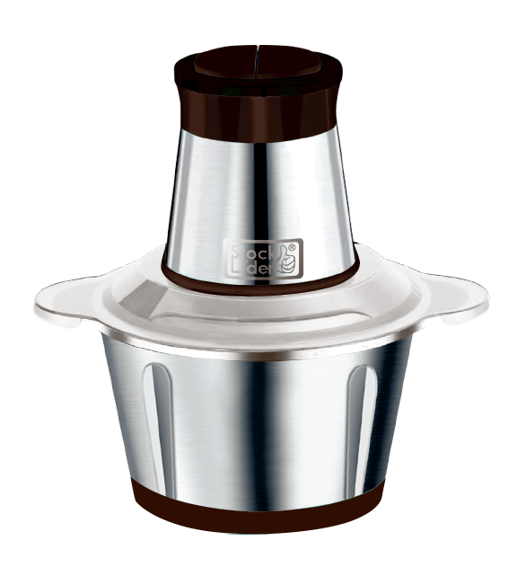 Picadora eléctrica 2L de acero inoxidable