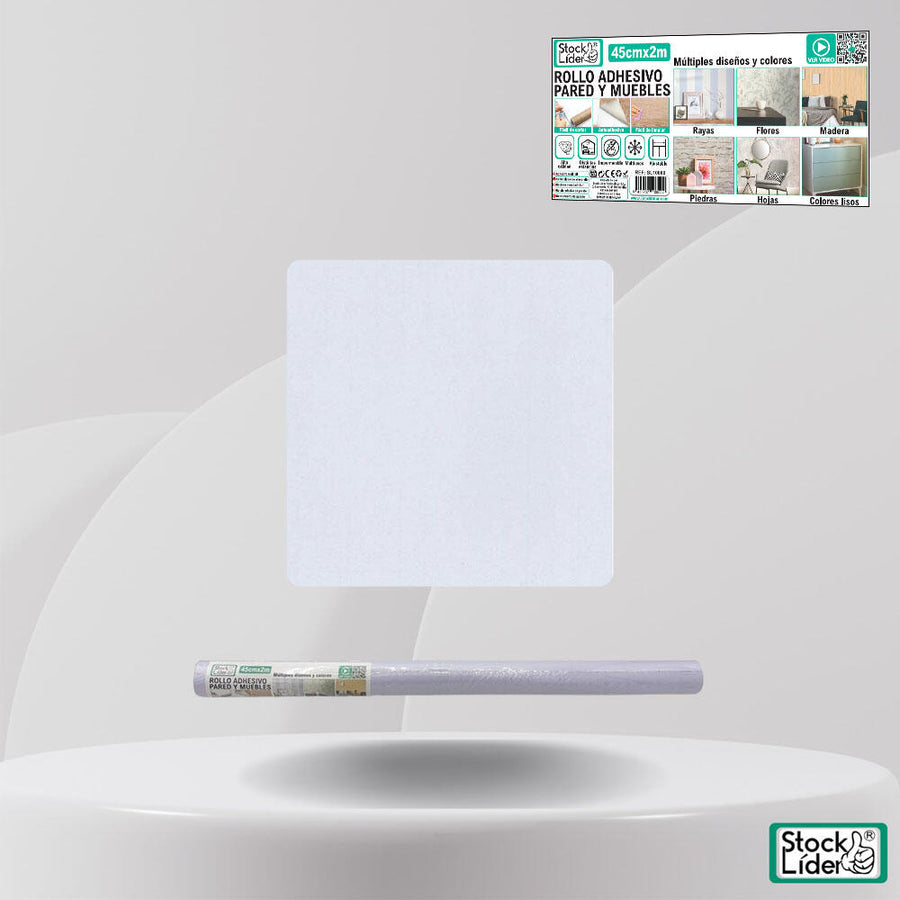 Rollo adhesivo pared y muebles 45x2 m