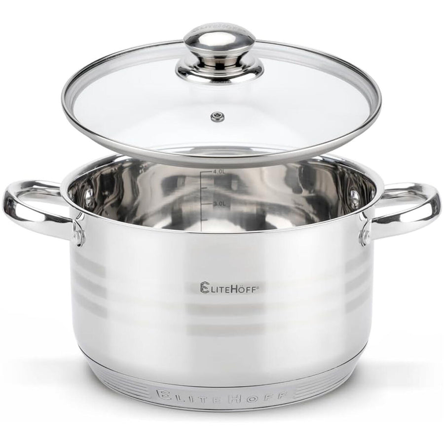 Batería de cocina acero inoxidable 12 piezas