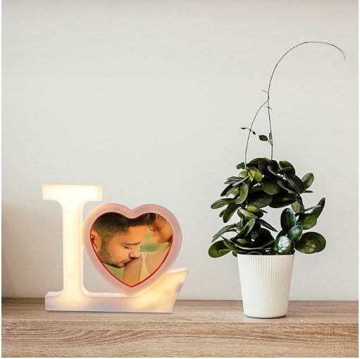 Espejo corazón decorativo para tocador