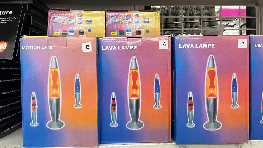Lámpara de Lava decorativa para relajarte