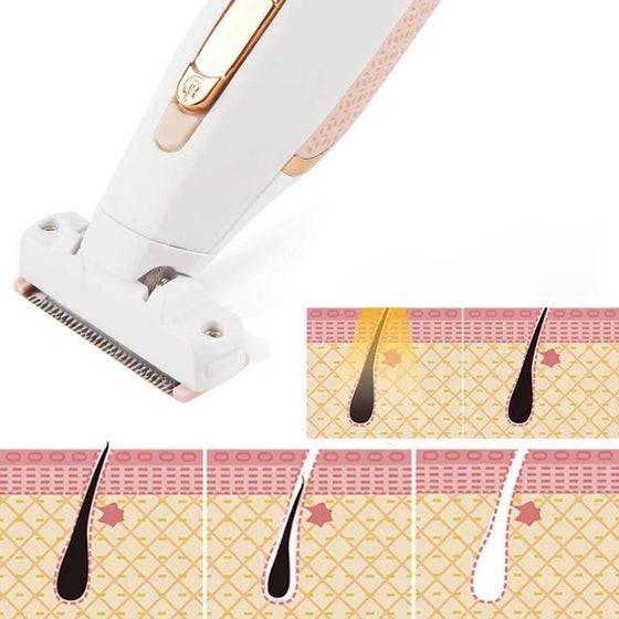 Depiladora bikini recargable USB