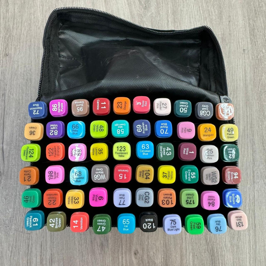 Estuche Marcador 60U de doble punta