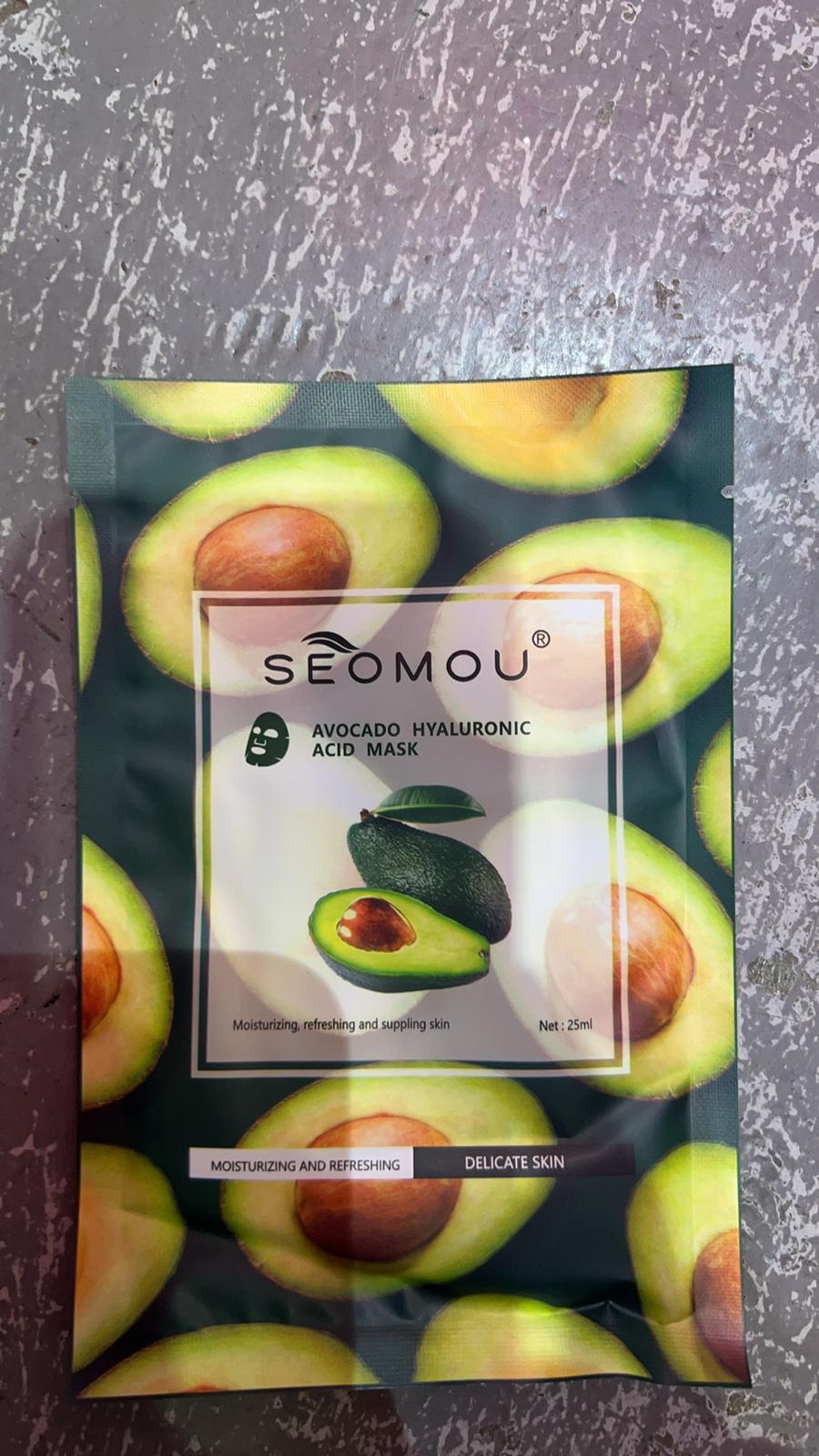 Mascarilla Facial de Aguacate hidratante