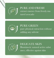 Crema de ojos de aguacate nutritiva