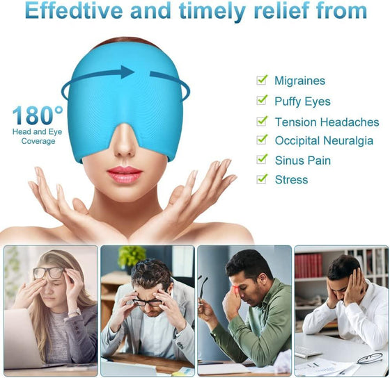 Gorro para migrañas frío y calor