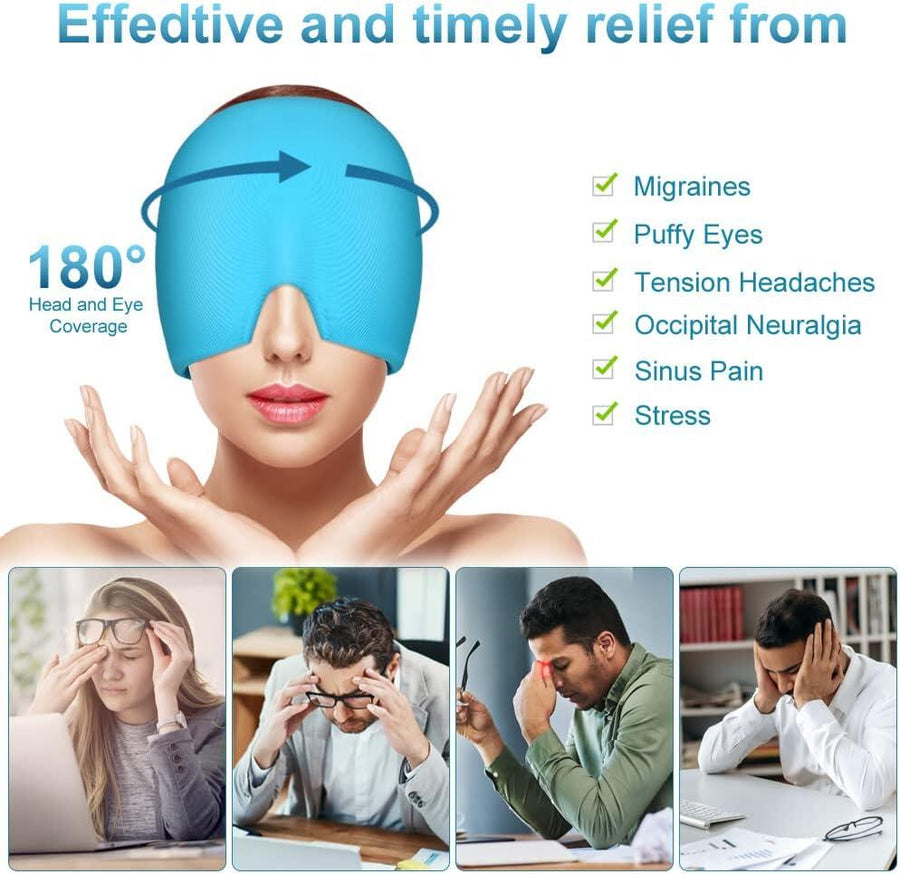 Gorro para migrañas frío y calor
