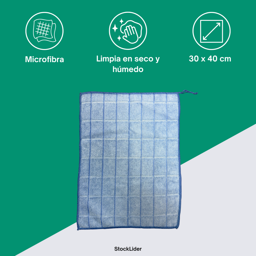 Paño microfibra ultra absorbente 30x40